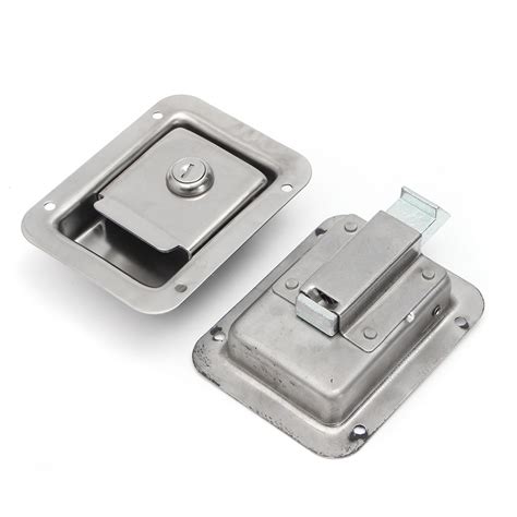 truck box metal handles key|stainless steel truck box latches.